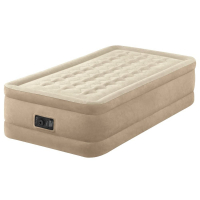 64456 Надувная кровать Ultra Plush Bed 99х191х46см, встроенный насос 220V