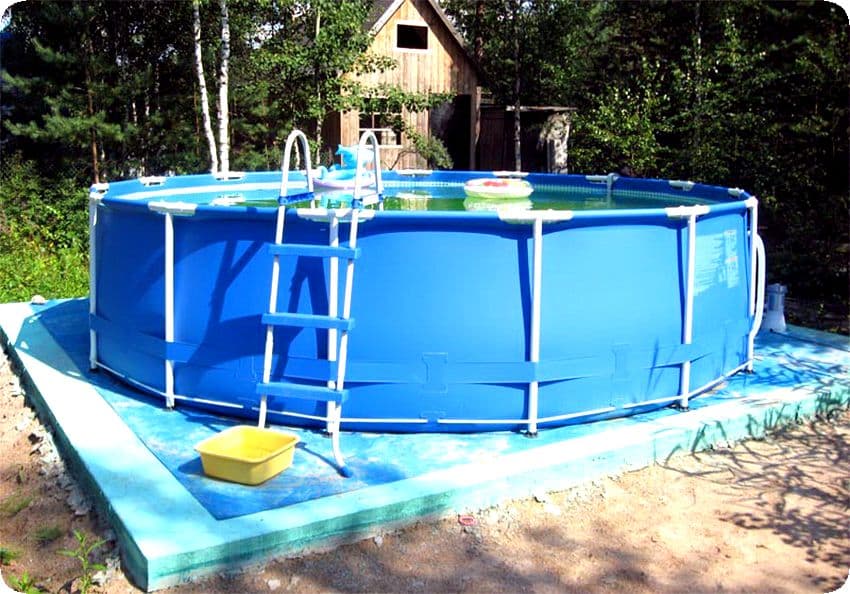 Эконом-вариант бассейна на дачу с системой фильтрации своими руками.