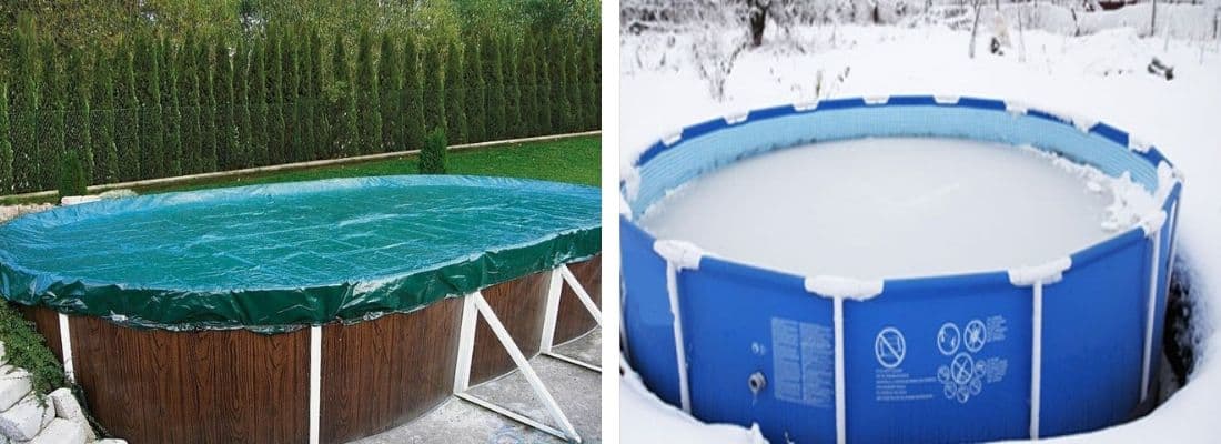 Зимнее хранение морозоустойчивых бассейнов